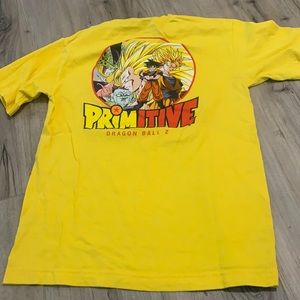 primitive x dragon ball z shirt